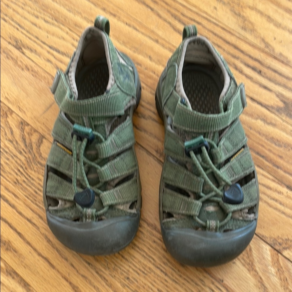 Keen Newport H2 Kids Green Outdoor Sandals